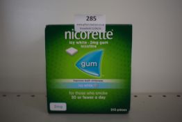 1x Nicorette 2mg Nicotine Gum Icy White 210pcs