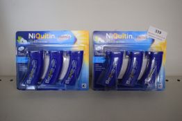 2x Niquitin 2mg Nicotine Lozenges Mint 60pcs