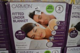 *Carmen Double Size Electric Fitted Underblanket