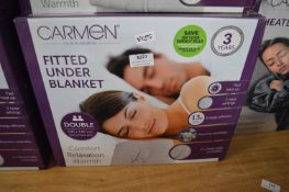 *Carmen Double Size Electric Fitted Underblanket