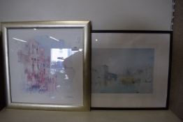 2x Framed Watercolour Prints