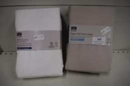 2x F&F Fitted Sheets: King Sizes and Super King Size