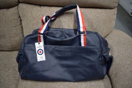 Lambretta LAM100 Navy PU Weekend Bag RRP: £50