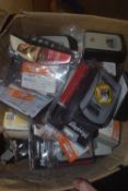 Box of Assorted Combination Key Safes, etc.