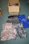 Storage Box Containing Lady’s Clothing Sizes: Mixed