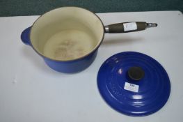 Le Creuset Blue Enamel Cast Iron Cookpot