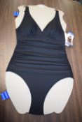 *DKNY Women’s Black Swimsuit Size: 10
