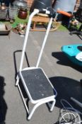Step Stool with Handrail