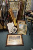 Framed Pictures and Prints (cage not included)