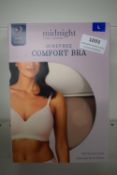 *Carole Hochman Midnight Wirefree Comfort Bra 2pk Size: L (34DD-38C) (2x nude)