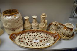 Vintage Foster’s Pottery Cruets, Flour Jar, etc.