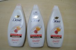 3x Dove Summer Care Body Wash 720ml