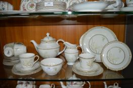 Royal Doulton White Nile Pattern Tea Set 20+pcs