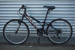 Apollo Kinx Black & Floral Child’s Bicycle 12”