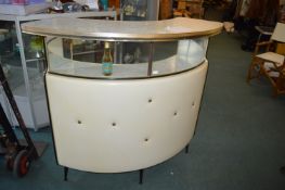 Retro Semicircular Drinks Cabinet
