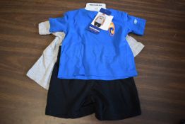 Skechers Boy’s 3pc T-Shirt & Shorts Set Age: 2