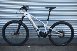 Specialized Silver Electric Bike (20” frame) with Rock Shox (no charger)