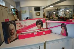 3x Sleek and 1x Fever Fashion Wigs