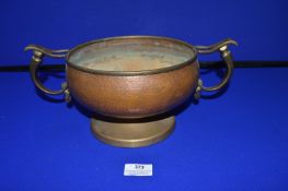 Brass & Copper Beaten Bowl