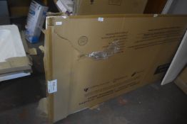 Wide Waterproof PVC Panel 1000x10x2400mm in White Marble Effect