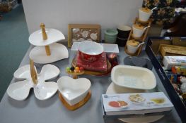Decorative Serving Dishes, etc. Including Jamie Oliver