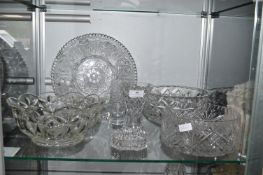 Glass Fruit & Trifle Bowls, Vases, etc.