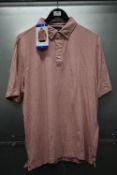 *Jachs New York Salmon Polo Size: L