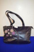 Radley Purple Leather Tote Bag