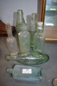 Vintage Bottles Including Coggs