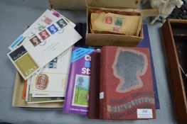 First Day Covers Including 1960’s, plus Assorted Stamps and Albums