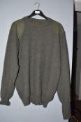 Barbour Sporting Rib Crewneck Jumper Size: L