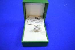 Swarovski White Metal Ring