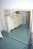 Gilt Framed Bevelled Edge Mirror 120x100cm