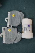 2x Packs of Faux Fur Cushion Covers and a Throw