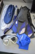 Oceanic Snorkel with Mask and Flippers etc.