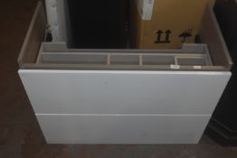 Prisma Two Drawer Basin Unit