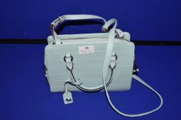 Radley Leather Pale Turquoise Crossbody Bag