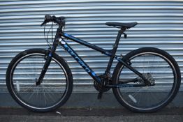 Carrera Limited Edition Black & Blue Bicycle (16” frame) (minor faults)