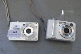 Sony Cybershot and Casio Digital Cameras
