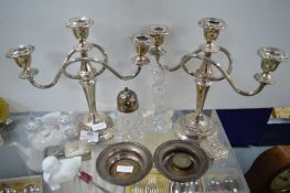 EPNS Candelabras, Coasters, etc.