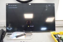 Sony Bravia 50” TV with Remote (working condition)