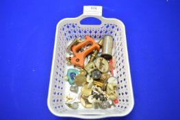 Small Vintage Collectibles Including Badges etc.