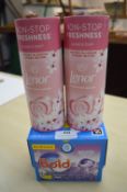 2x Lenor Scent Boosters, and Bold Wash Pods