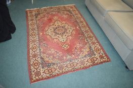 Red Woven Rug 180x120cm