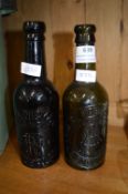 2x Victorian Beer Bottles from Sunderland