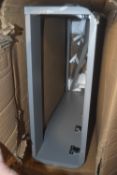 Grey Concealed Cistern Cover Unit