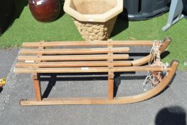 Vintage Woode Sledge