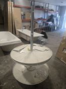 *Set of Three Tier Circular Display Racking