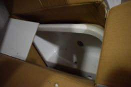 Shenley Inset Basin 500 in White
