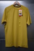 *Champion Men’s Mustard Sports Tee Size: M
